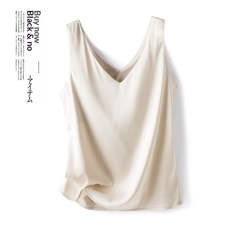 Womens Summer New Arrival Silky Satin Camisole