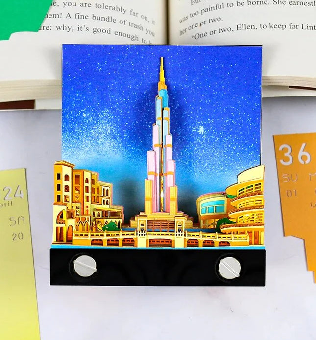 3-D Sticky Notes For Commemorative Gifts