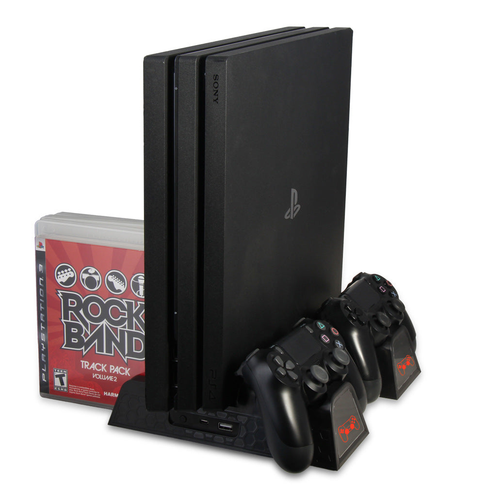Multifunctional Cooling Fan Holder And Disc Charging Rack