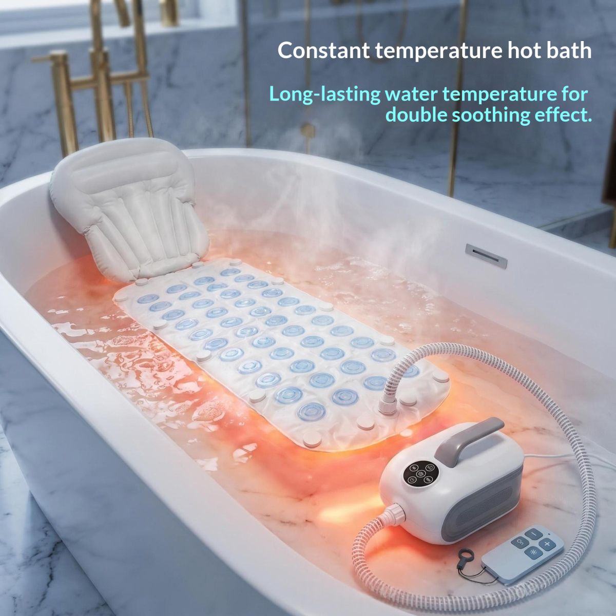 Double-layer Noise-reduction Hydrotherapy Massage Bathtub Spa Machine
