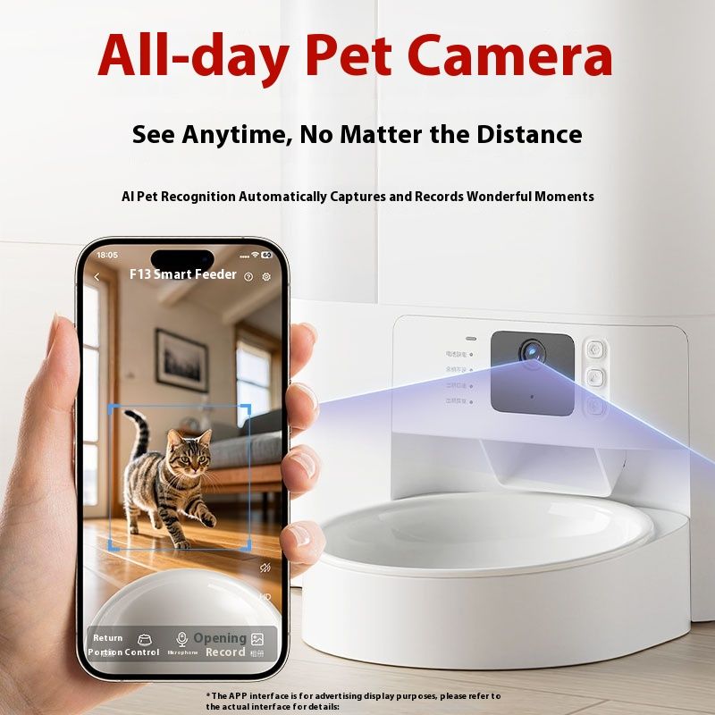PET Intelligence Feeder Cat Water Fountain All-in-one Machine