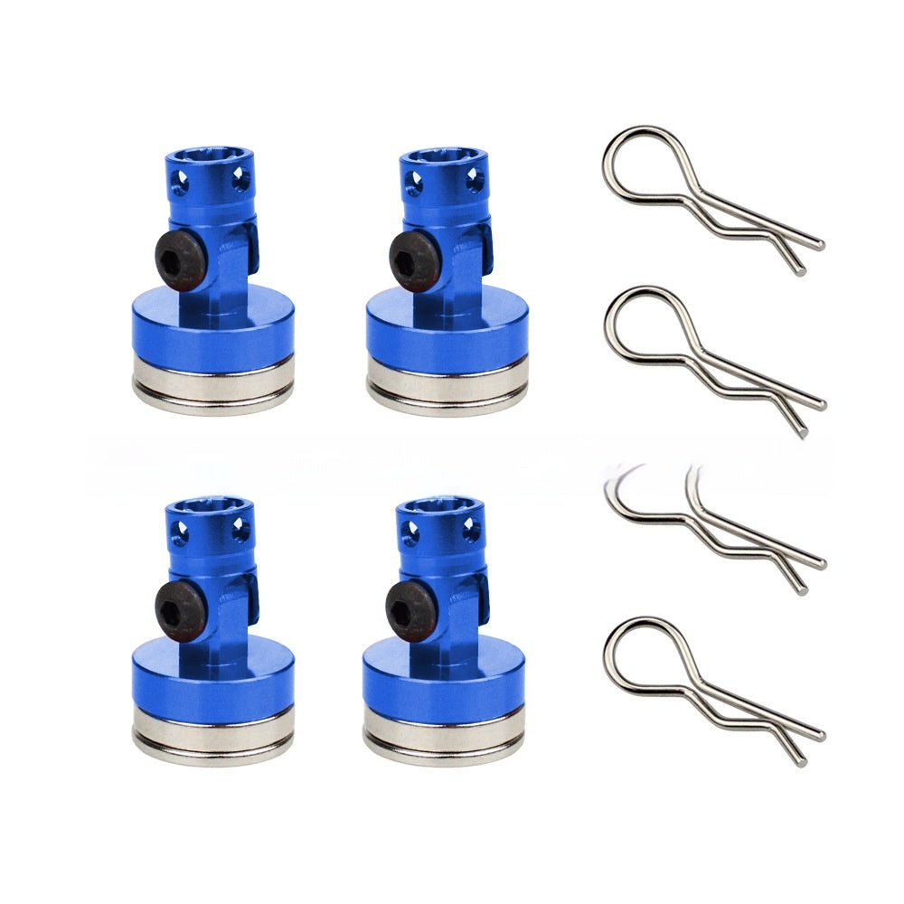 Model Accessories Metal Magnetic Invisible Car Shell Column Super Strong Magnet Car Shell Punch Free