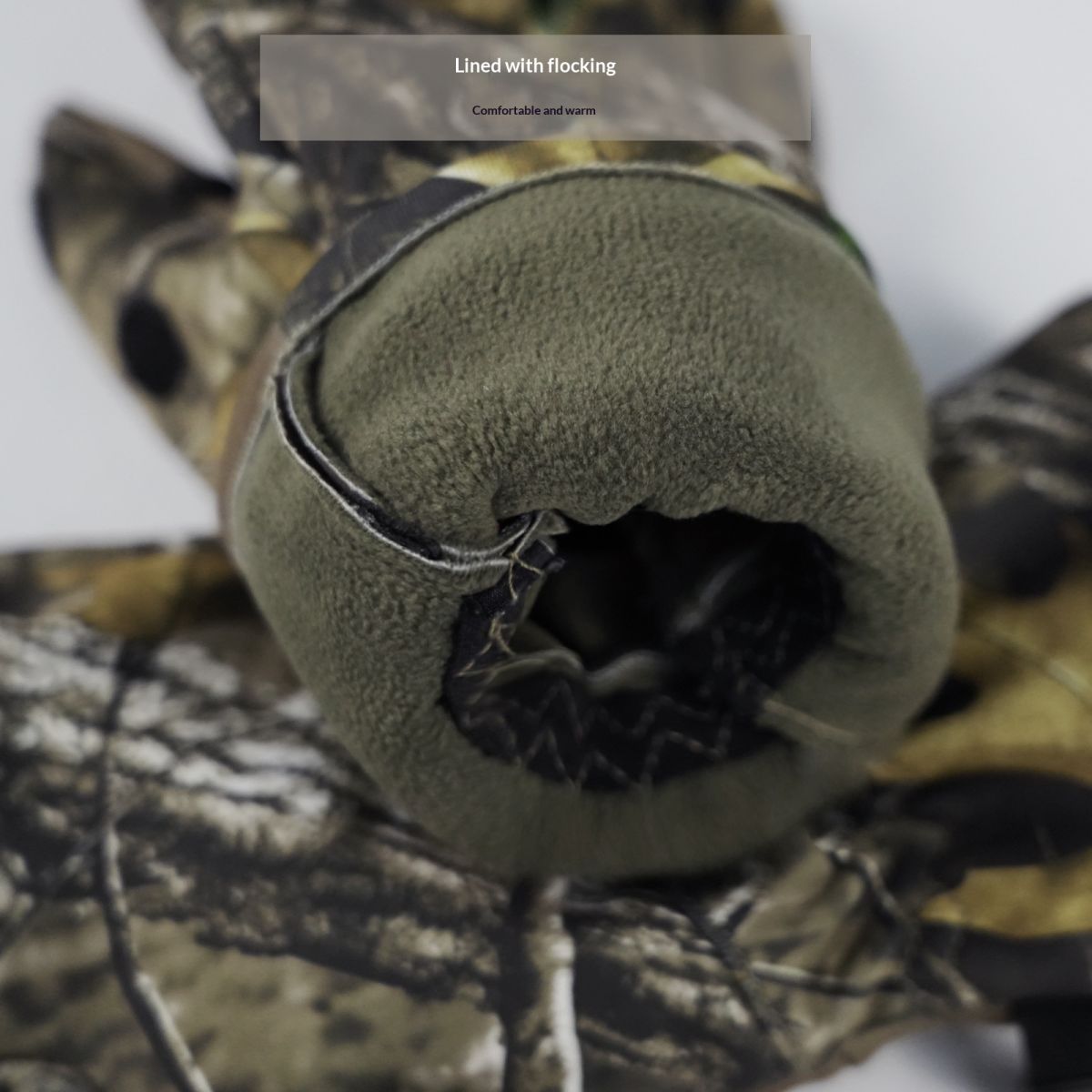 Outdoor Bionic Hunting Camouflage Gloves