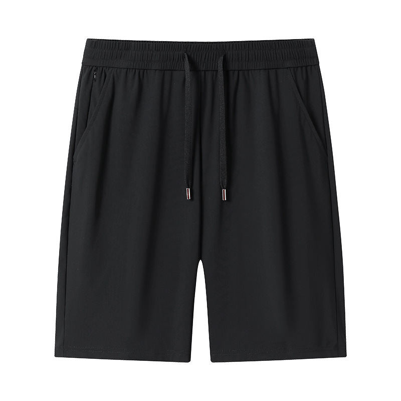 Ice-silk Cooling Shorts For Men Summer Loose-fit