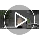 DOUDING Glass Essential Oil Diffuser, Ultrasonic Aroma Diffuser Glass Cover & Plastic Reservoir with 7 LED Color Changing ...