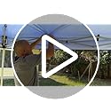 Oneofics Canopy Tent, 10X10 FT Pop Up Canopy Outdoor Instant Tent Slant Legs with Carrying Bag, Portable Gazebo Shelter fo...