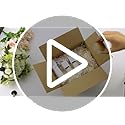 10x7x5 Shipping Boxes Set of 40, Brown Kraft Corrugated Cardboard Boxes Mailers for Packaging, Big Moving Box(25.4x17.8x1...