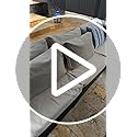 Sqodok Patio Cushion Covers 24x24 inch, Waterproof Outdoor Cushion Covers Replacement 4Pack Patio Cushion Slicovers for Se...