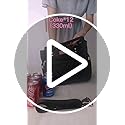 EASYA Large Insulated Lunch Bag for Work, Women's Nylon Thermal Lunch Box, Leakproof Cooler Tote Bag with Storage Pocket (...