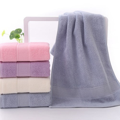 Pure Cotton 40-Single-Yarn Towel Face Cloth Set Thickened For Home Use