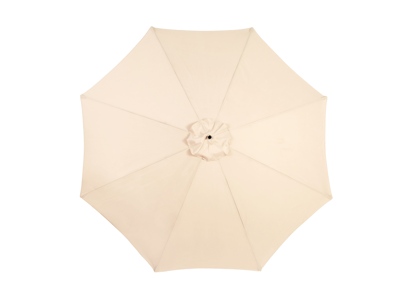 Best Choice Products 10ft Offset Hanging Market Patio Umbrella W Easy Tilt Adjustment, Polyester Shade, 8 Ribs For Backyard, Poolside - Khaki No Base