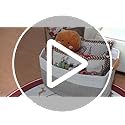 danpinera Blanket Basket, 72L Woven Storage basket with Leather Handle, Eco-friendly Decorative Storage Organization in Ba...