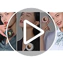 Portable Silent Mini Bladeless Fan Clip On, 2026 New Adjustable 3 Speeds Suspended Waist Fans for Shirt, Mini Fan With Cli...