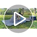 SAMSIER Outdoor Picnic Blankets Waterproof Foldable Sandproof, Large Gingham Cute Picnic Mat Washable Portable for Park Be...