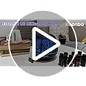 Roonbo Diffusers for Essential Oils Large Room 400ml,Essential Oil Diffuser for Home with R/C,Cool Mist Humidifiers for Be...