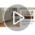 RELEANY Area Rugs 8'x10' Washable Non-Slip, Floral Vintage Distress Print Pattern Medallion Carpet for Living Room Bedroom...