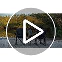 Oversized Camping Chairs 2 Pack - 450lbs Support Folding Camping Chair for Adults w/Padded Back & Arm Sport Chairs, Cup Ho...