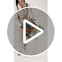 Ling's moment 2PCS Purple Artificial Flower Garland Wedding Arch Flowers Lilac Floral Swags Table Centerpieces Lavender Gr...