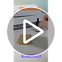 Weljoy Wood Grain Portable Diffuser for Essential Oils – Car or Travel, Mini Size, Quiet, Waterless, Re-Chargeable Battery...