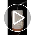 Earnest Living Essential Oil Diffuser White Ceramic Diffuser 100 ml Timers Night Lights and Auto Off Function Home Office ...