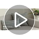 vctops Rustic Lattice Cotton Linen Decorative Throw Pillow Cover Embroidery Square Cushion Cover Pillowcase for Sofa Bedro...
