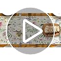 Artoid Mode Wildflowers Floral Eucalyptus Spring Table Runner, Seasonal Summer Kitchen Dining Table Decoration for Home Pa...