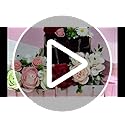 baotongle 6pcs Flower Paper Gift Box Bouquet Storage Bucket Handbag with Metal Chain Flower Boxes for Arrangements Wedding...