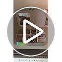 LAMU Travel Jewelry Box, Portable Jewelry Organizers and Stroage, Glowing Rainbow Small Jewelry Case for Earrings Rings Ne...