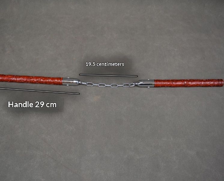 Rosewood Double-ended Stick Fitness Stick Two-section Stick