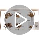 Fake Plants, CATTREE Artificial Plant Gold Plastic Grass Faux Shrubs Fake Leaves Bushes Home Indoor Outdoor Garden Wedding...