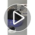 Air Freshener(Black) - for Home, Bedroom, Office and Warehouse - Essential Oil Aroma Diffuser with LED Color Night Light a...