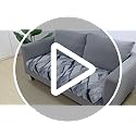 Fuloon Sofa Cushion Covers, Stretch Printed Seat Cushion Cover Couch Seat Slipcovers Washable Furniture Protector for Armc...