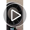 PlayHot Portable Handheld Turbo Fan with Ice Cooling, Rechargeable Personal Fan, Up tp 12Hrs Cooling, 5 Speed 25550RPM Pow...