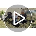 HIGH POINT SPORTS 2 Pack Portable Camping Chair for Adults, Folding Outdoor Camp Chair Lightweight Lawn Chairs Folding Col...