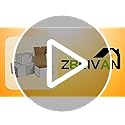 ZBEIVAN 4.6x2.2x2.2 White Shipping Boxes Set of 100, Corrugated Cardboard Mailer Boxes for Packaging Small Business Mailin...