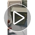 WEIKIMFF PU Leather Book Jewelry Organizer Box with Magnetic Closure, Stylish Jewelry Box for Women and Girls,Travle Jewel...