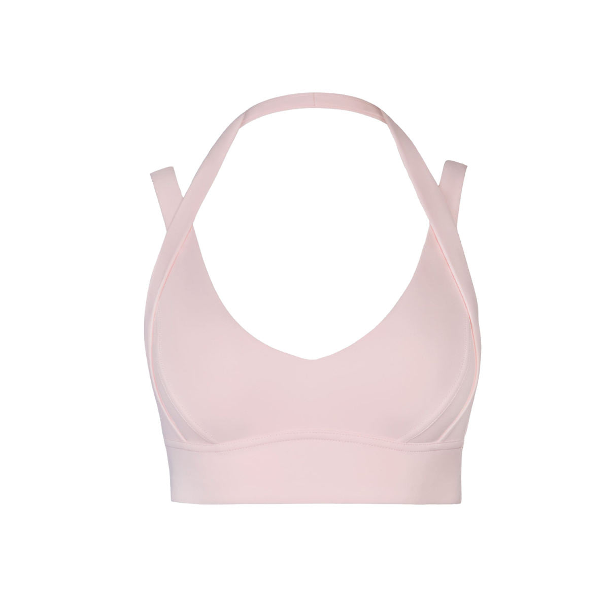 Naked-feel Sports Bra, Halter Yoga Bra, Comfortable Sports Bra For Running & Workout With Removable Pads