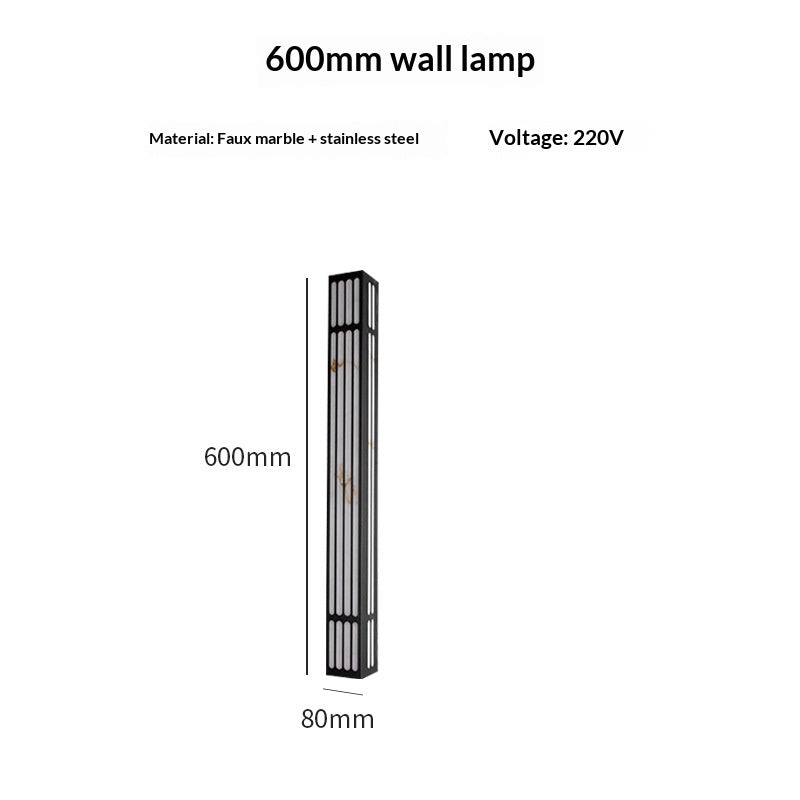 Large Outdoor Wall Lamp Waterproof And Minimalist Design Courtyard Light