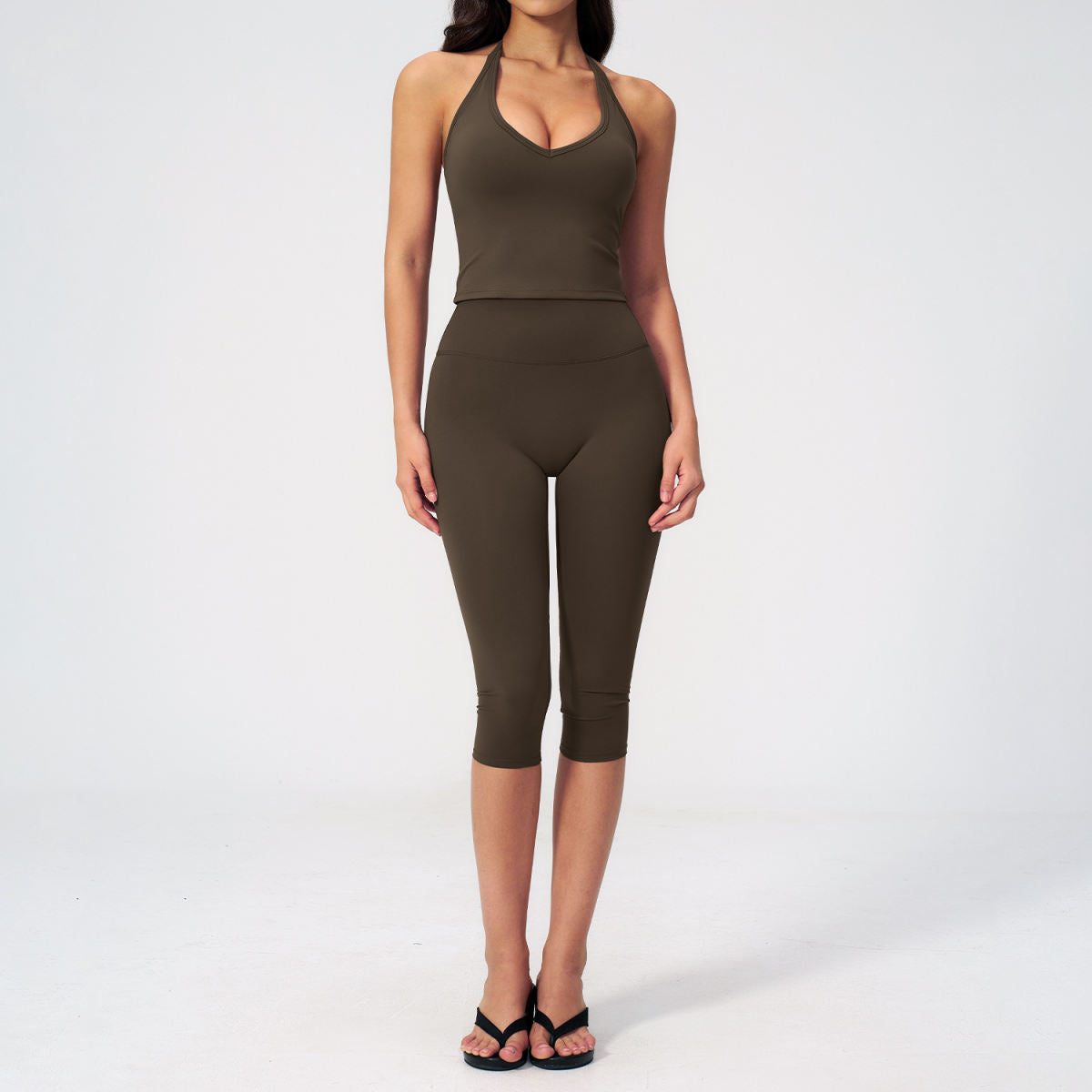 Womens Slimming Casual Yoga Outfit Set