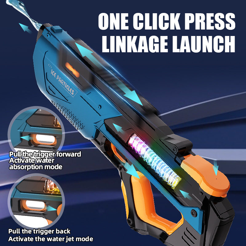 Automatic Water Feeding High Pressure Pulse Electric Water Gun Toy