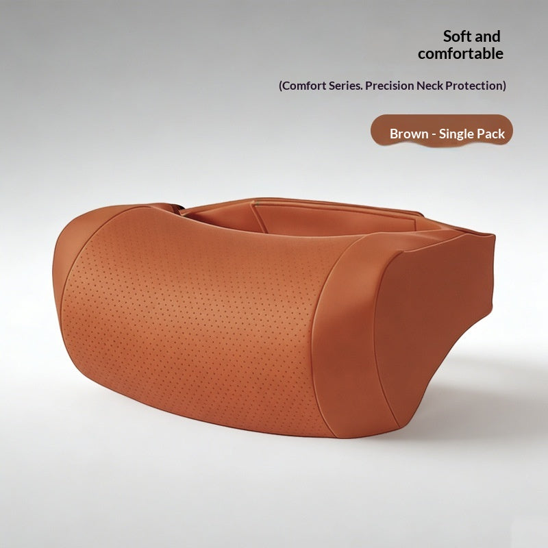 Nappa Leather Seat Headrest Pillow Interior Accessories