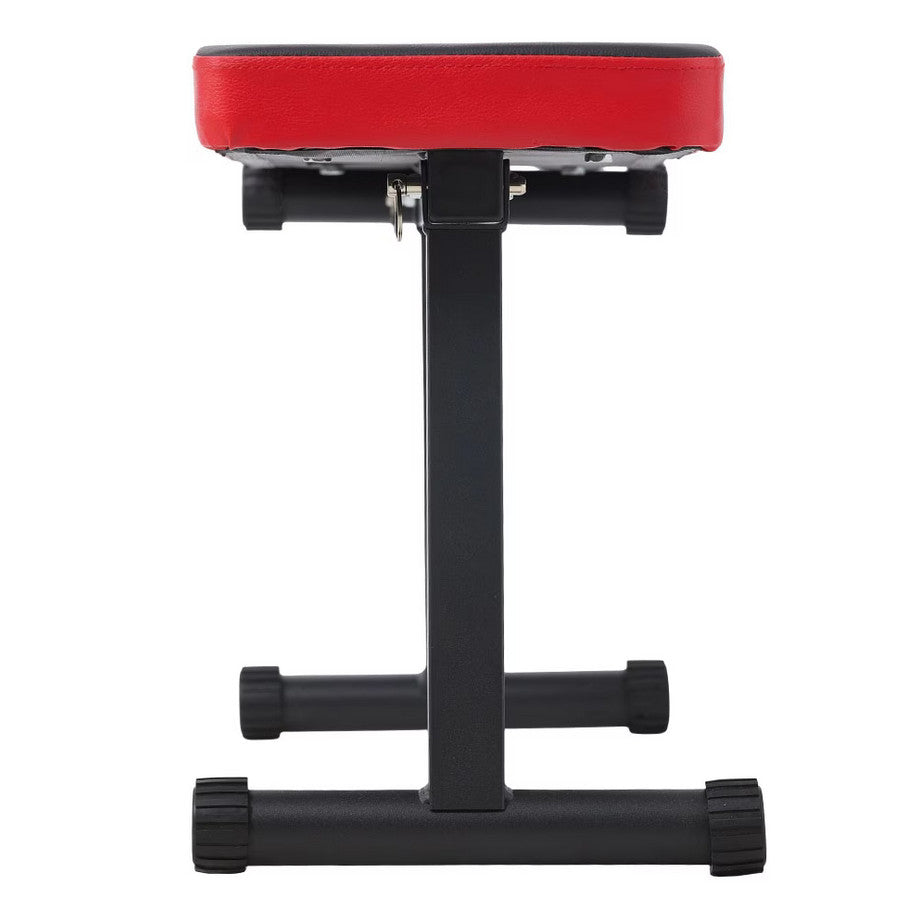 Flat Weight Bench Foldable Strength Training Exercise Home Gym Workout Fitness