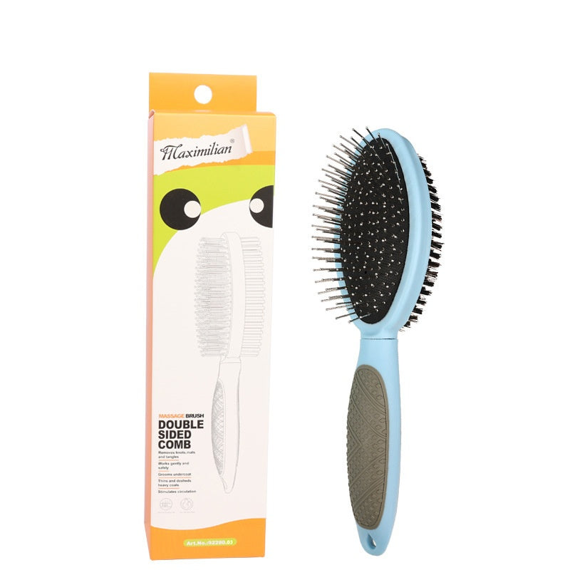 Pet Bristle Airbag Massage Pin Brush