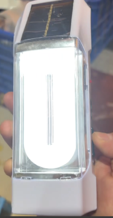 Solar Lamps Are Used For Outdoor Lighting Or Decoration
