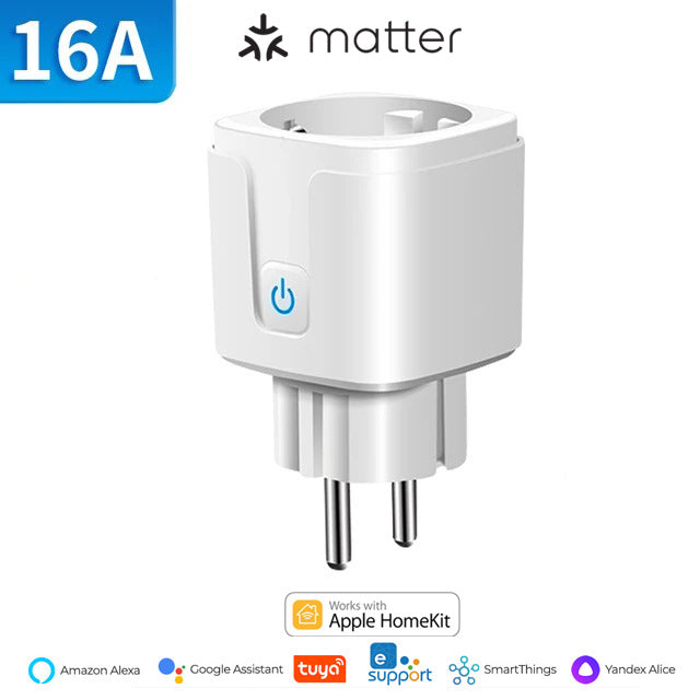Graffiti Matter Smart Plug, 16A EU Standard, 20A EU Metered Version