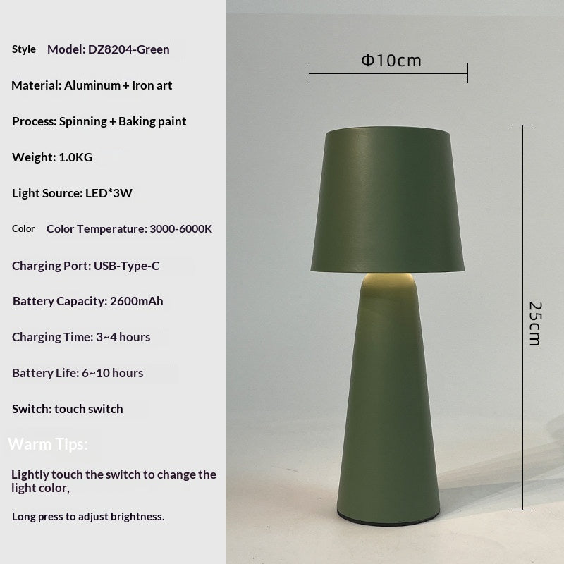 Wireless Charging Desk Lamp Bedroom Bedside Sleep Light