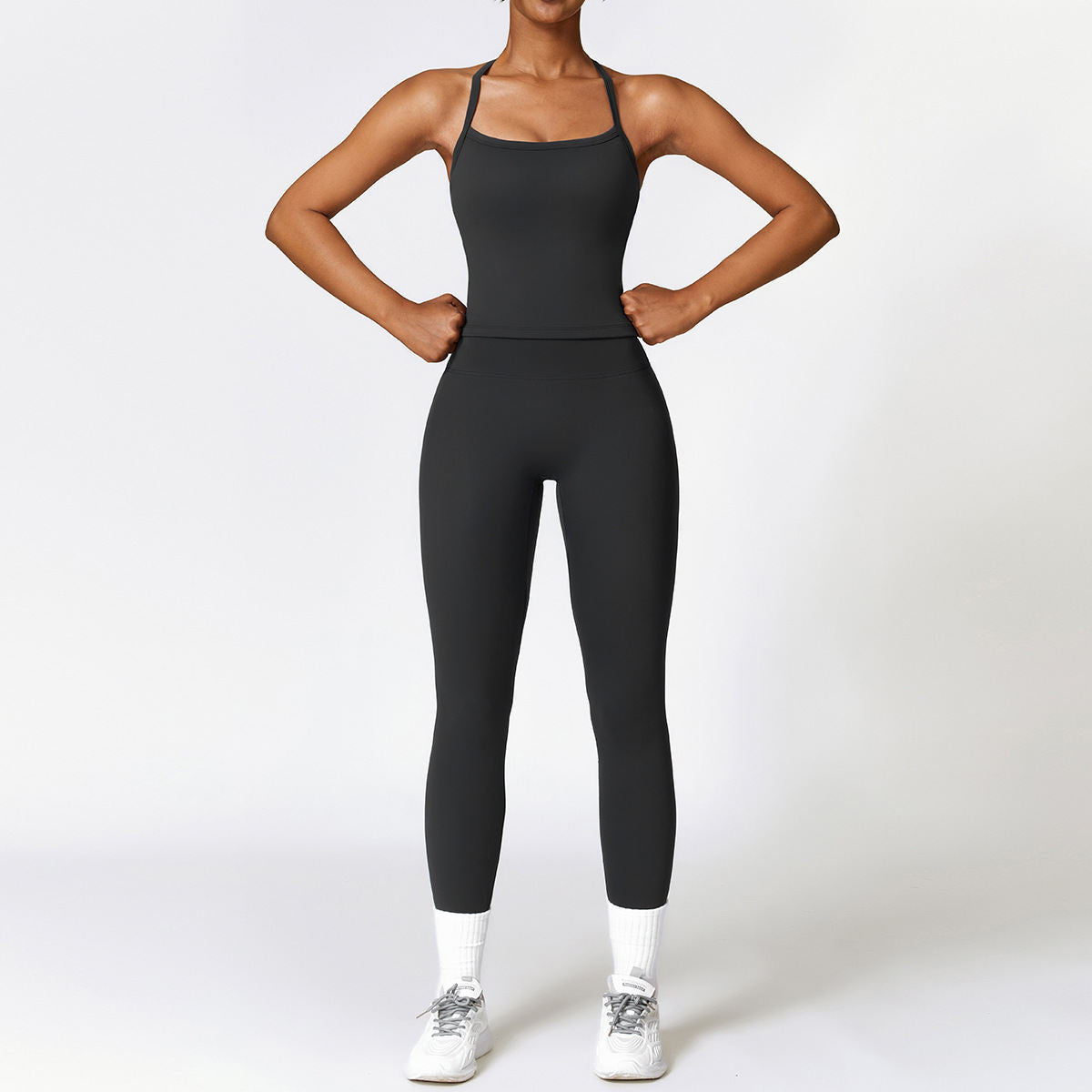 Brushed Yoga Suit Quick-drying Workout Clothes Winter Outdoors