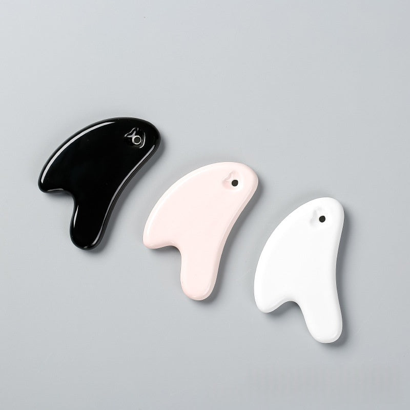 Ceramic Gua Sha Board Facial And Eye Gua Sha Beauty Device