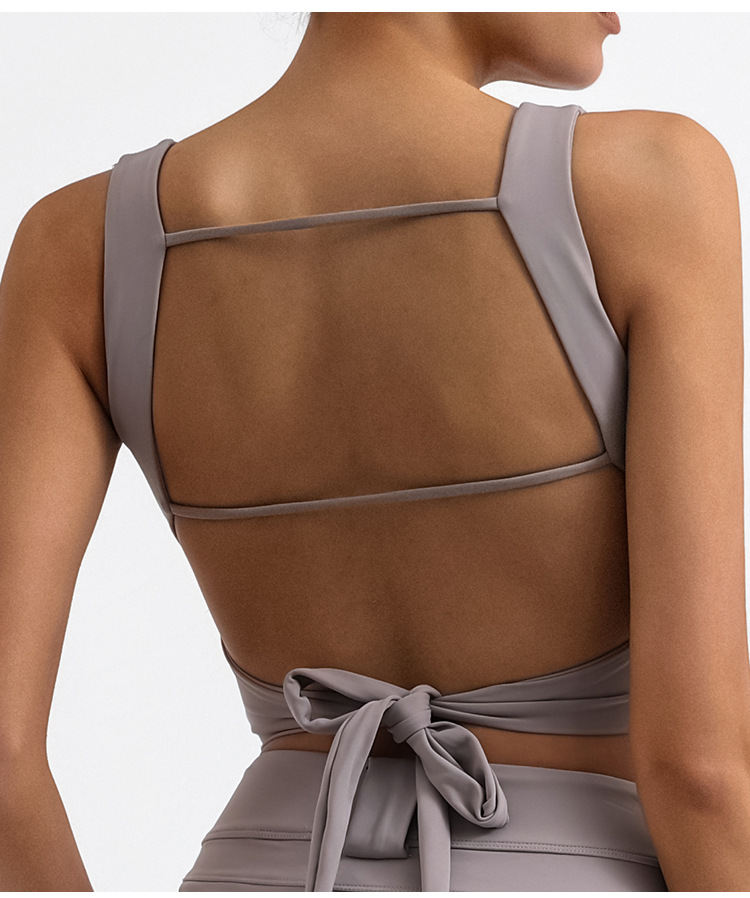 Women's Sports Fashion Yoga Straps Top