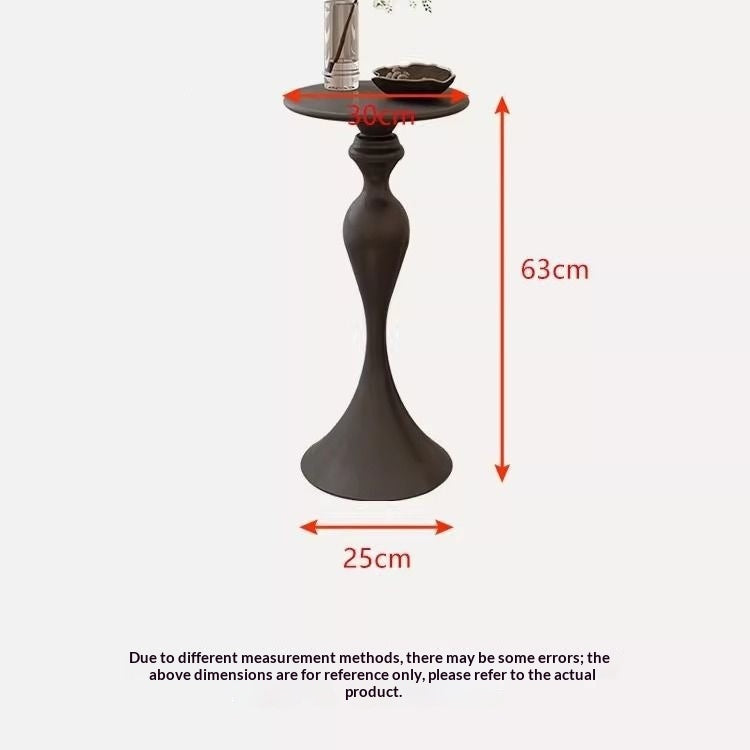 Nordic Simple Modern Small House Bedhead Living Room Sofa Tea Table Iron Round Table